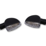 shin_yo SHIN YO LED-Mini-blinkers ARROW, E-märkt, svart, kort arm