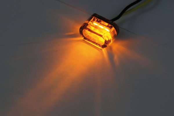 shin_yo SHIN YO LED-blinkers MODUL 2, oval, rökfärgat, för inbyggnad.