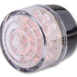 shin_yo SHIN YO insats LED-Mini-bakljus BULLET, rund, glas transparent
