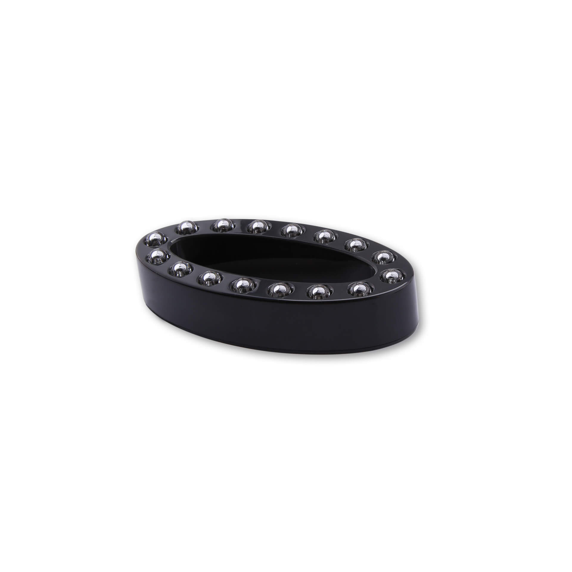 shin_yo LED Rücklicht MEMPHIS, schwarzes Gehäuse, oval