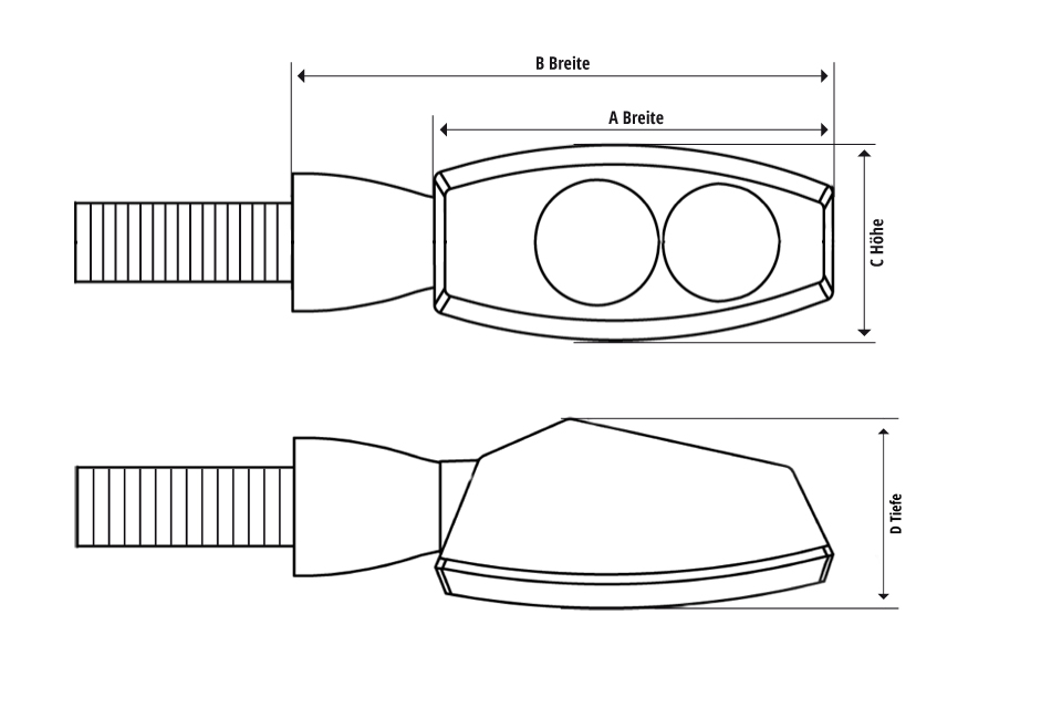 shin_yo Kierunkowskaz/światło pozycyjne SPARK LED