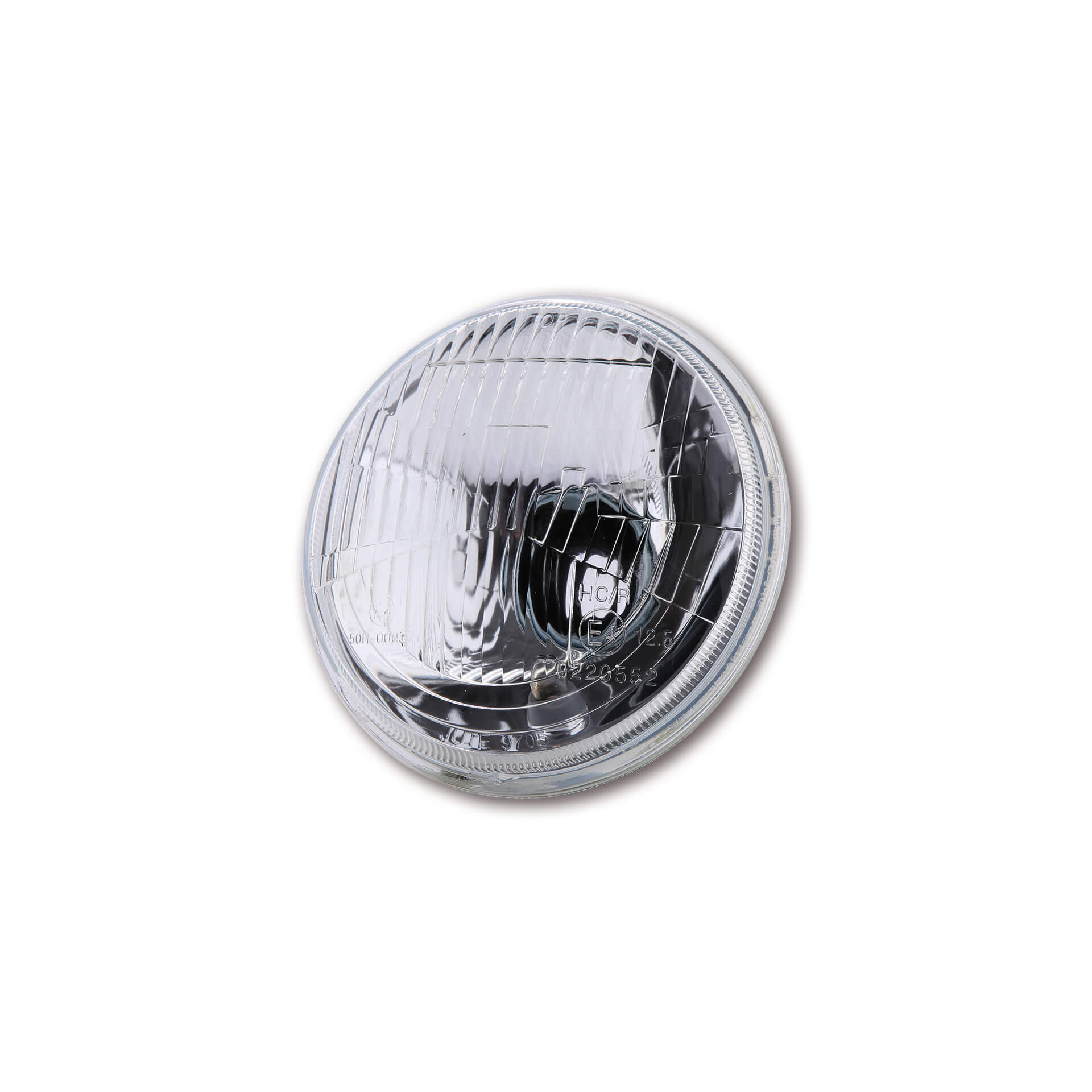 shin_yo Wkładka H4 5 3/4 cala z oświetleniem postojowym, szkło tłoczone