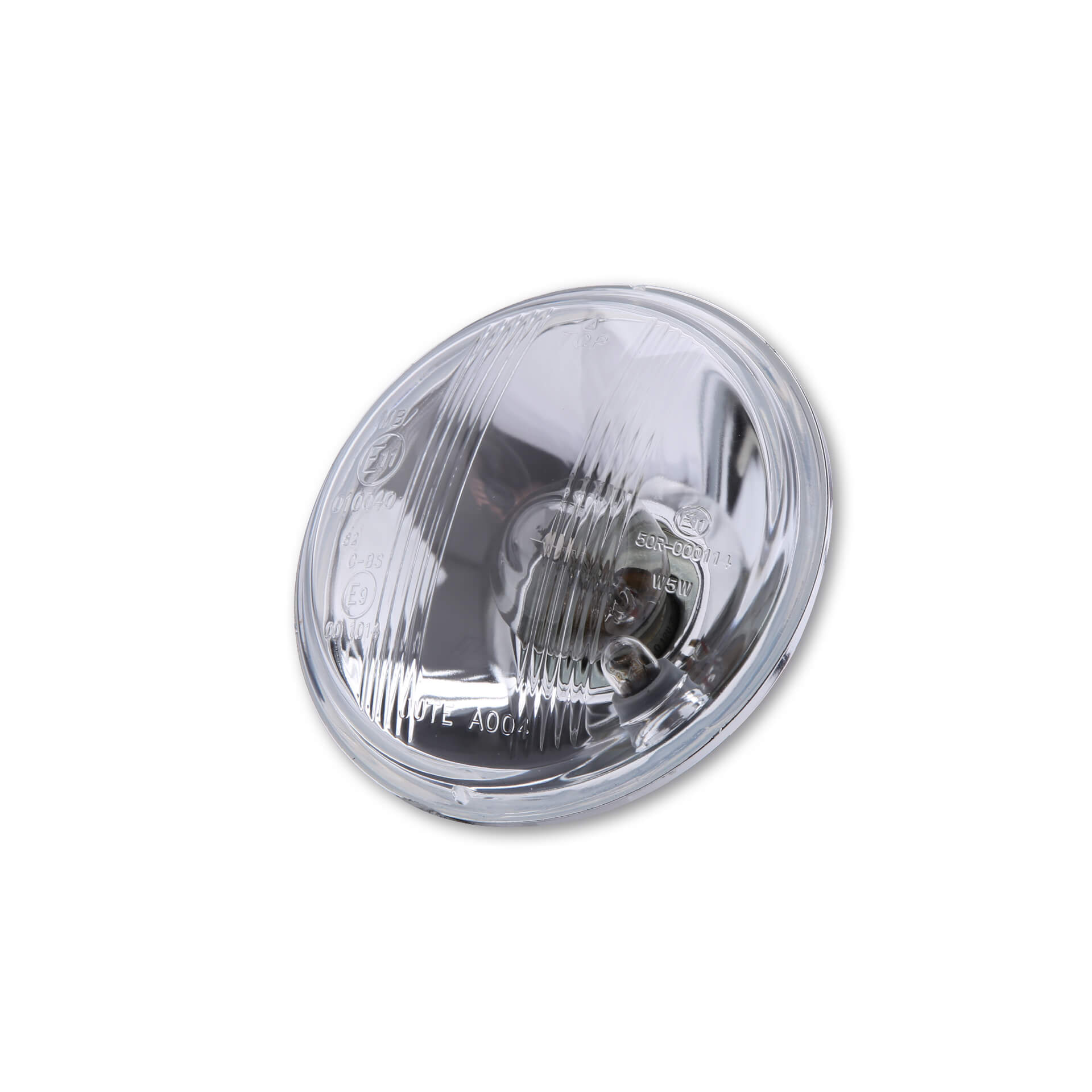 shin_yo Wkład reflektora 4 1/2 cala, szkło wytłaczane, z żarówką Bilux i światłem postojowym