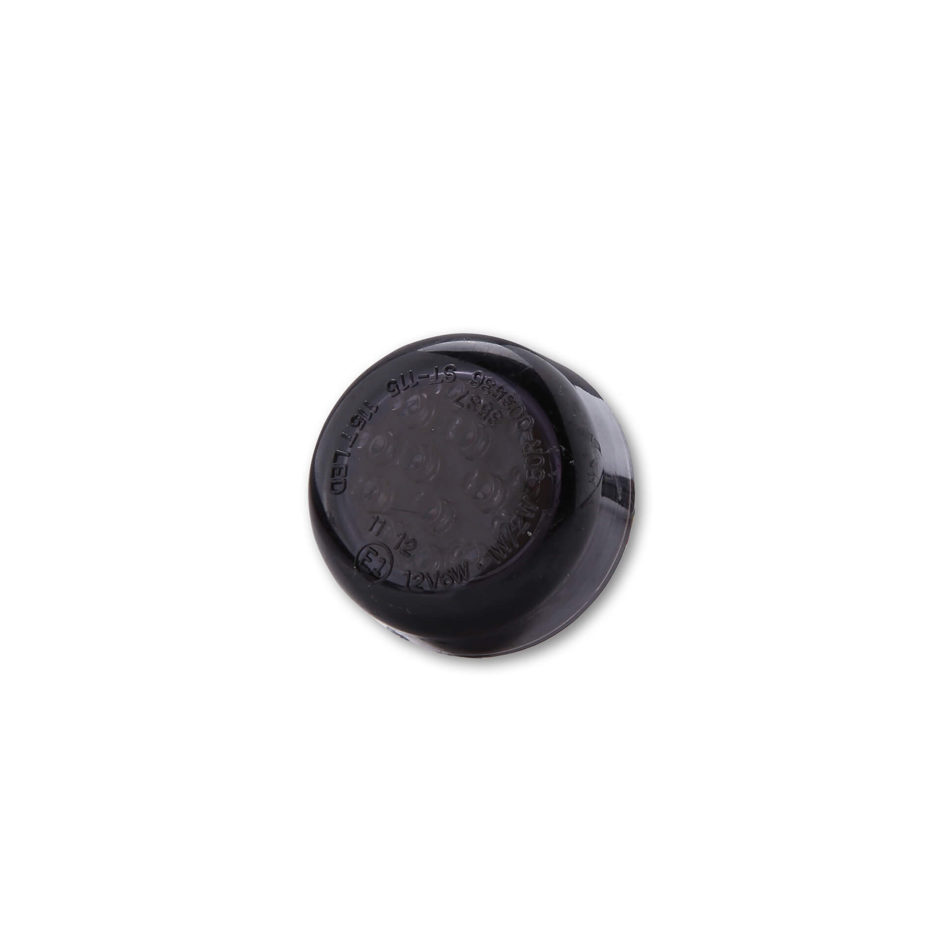 shin_yo LED Rücklicht MICRO DISC, getöntes Glas, rund