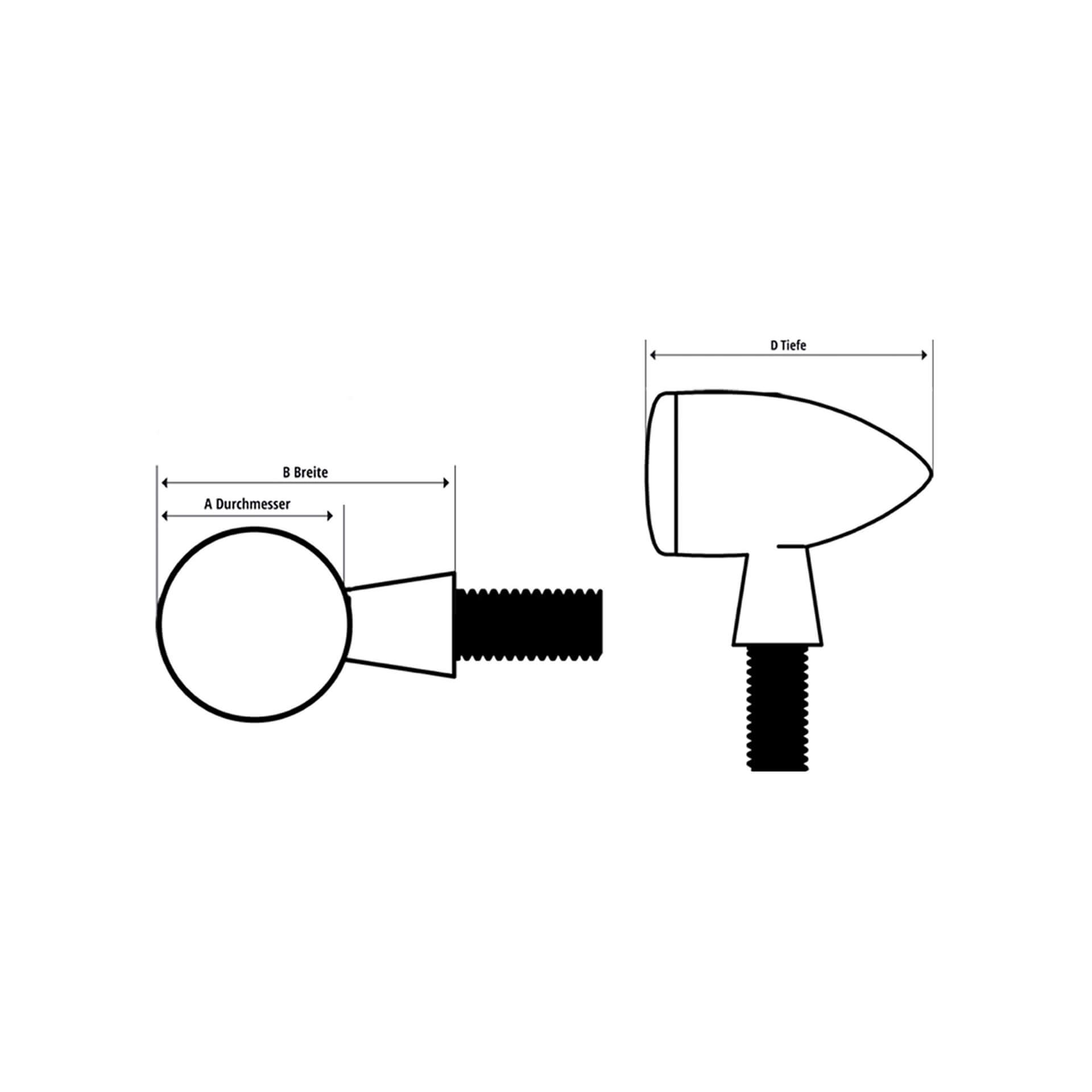 shin_yo LED kierunkowskaz/światło pozycyjne V-SCOPE