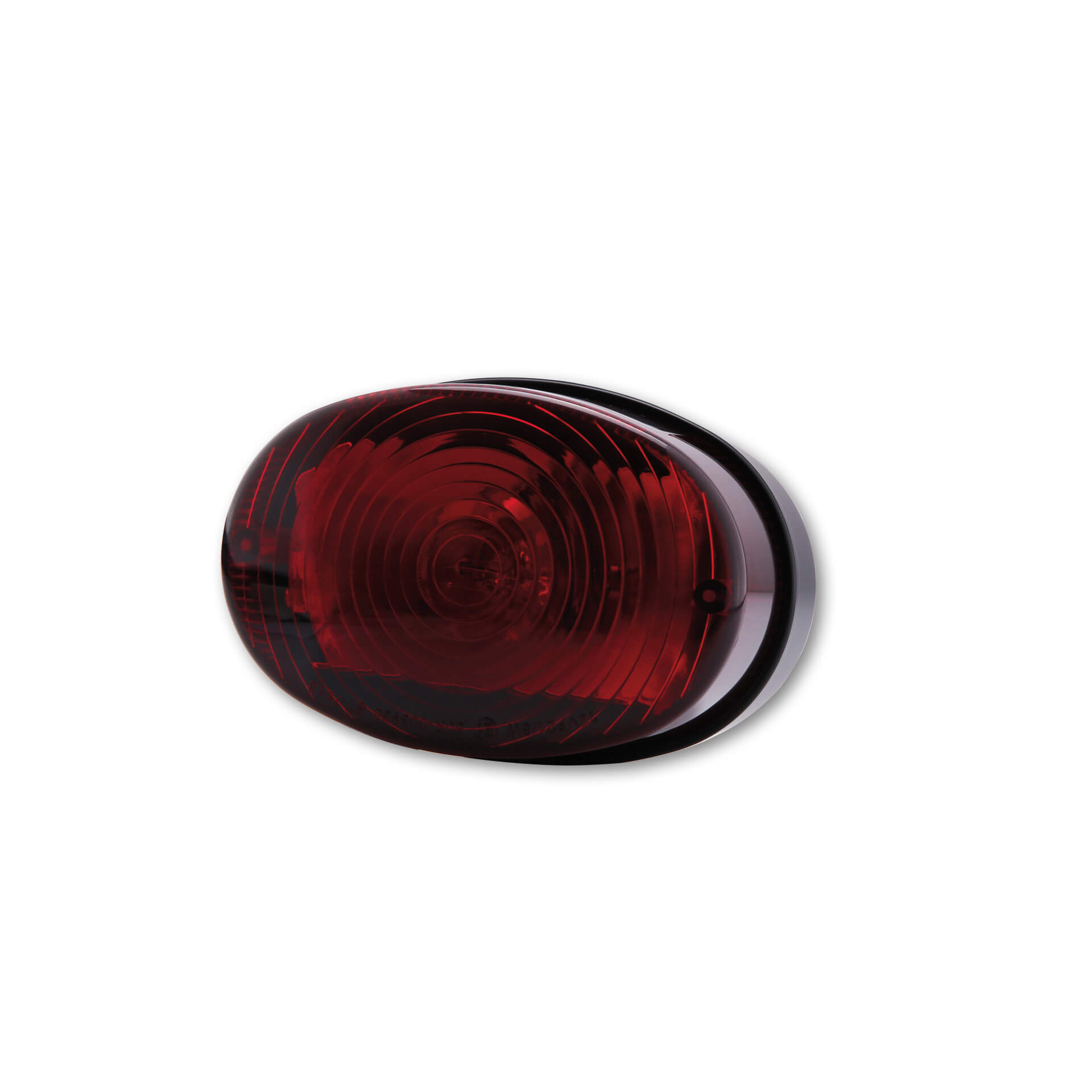 shin_yo Universal Rücklicht OVAL, rotes Glas