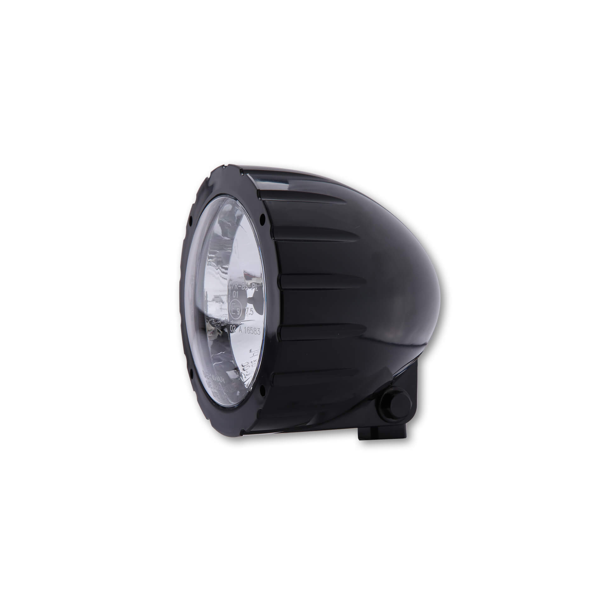 shin_yo Reflektor ABS z frezowanym, czarnym, HS1, montaż dolny