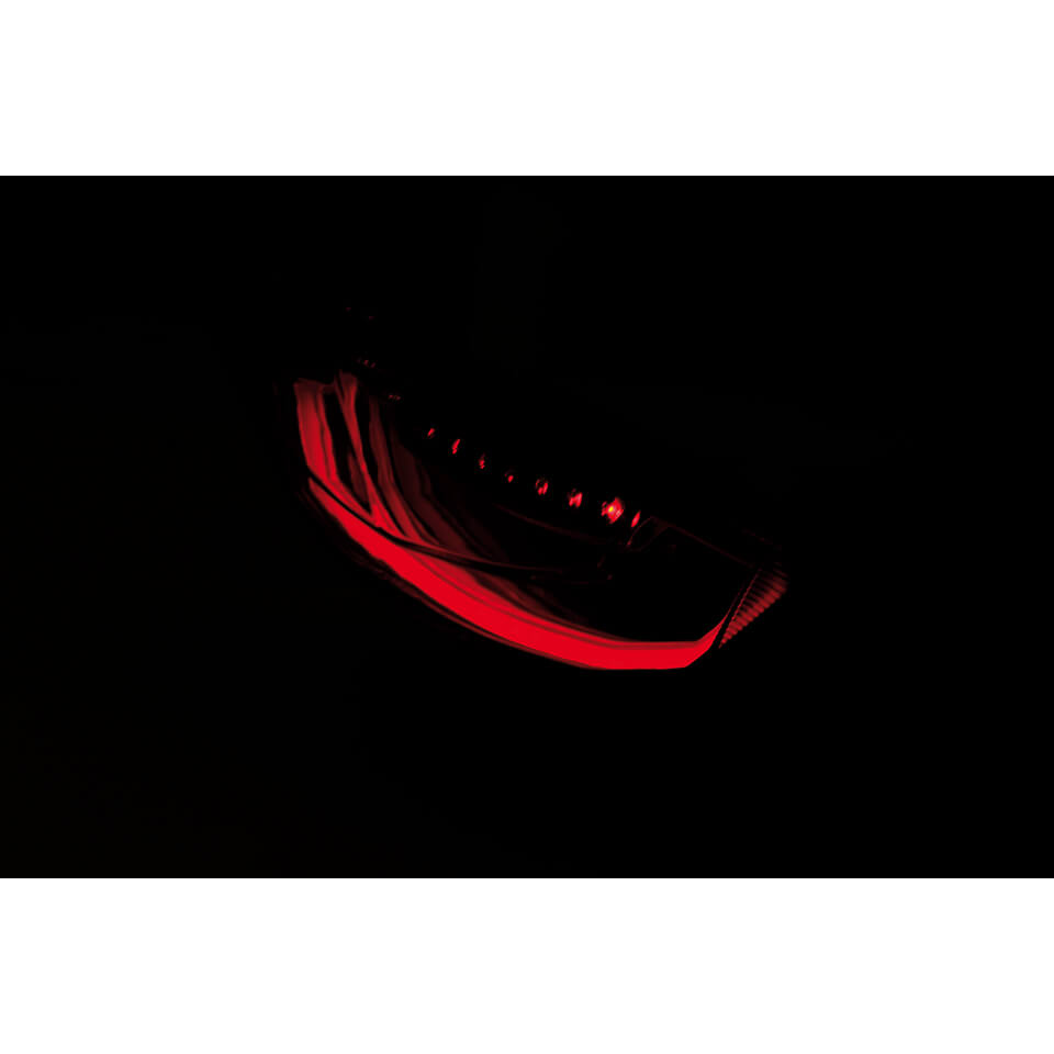 shin_yo Światło tylne LED HONDA CBR 1000 RR, rok 17-, odbłyśnik czarny, barwione
