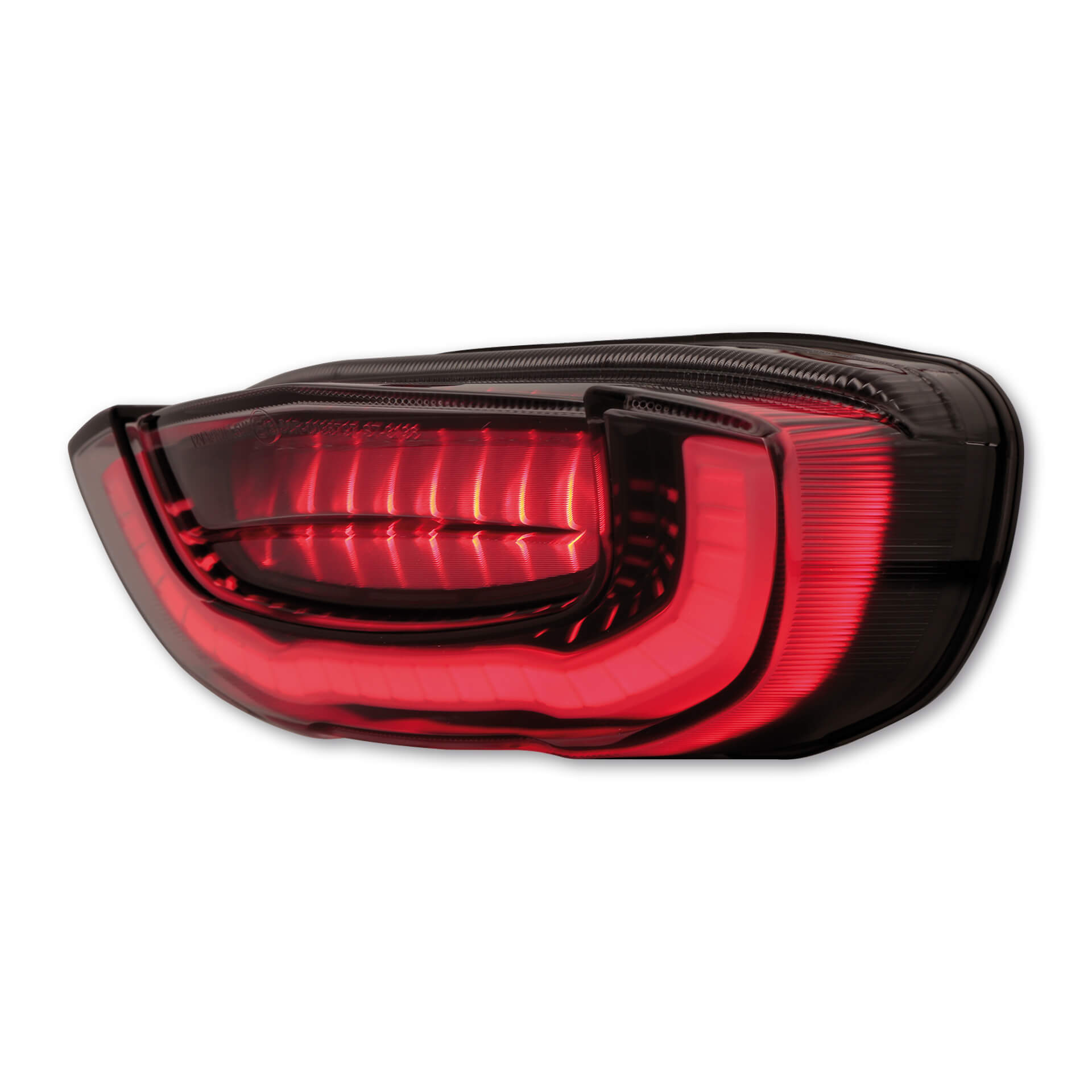 LED taillight HONDA 650 year 18-, reflector black, tinted - SHIN YO