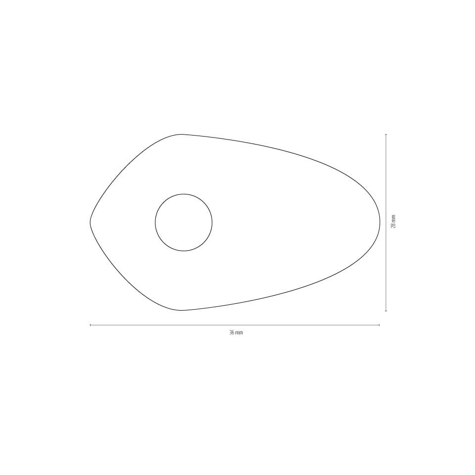 shin_yo Montageplatten INDY SPACER für div. DUCATI MONSTER 696/796/1100/EVO, Set