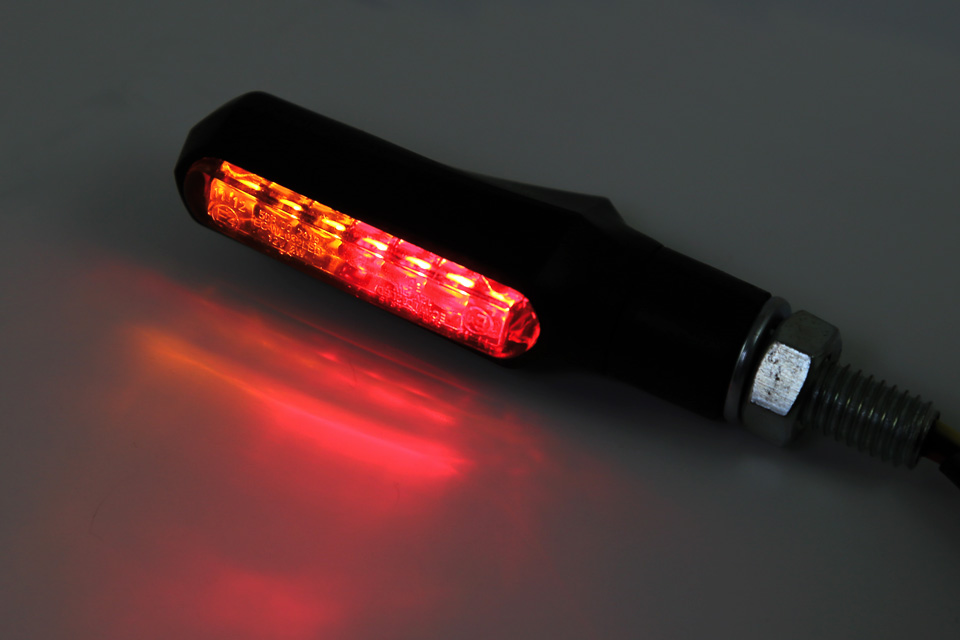 shin_yo SHORTY FIN LED Rück-, Bremslicht, Blinker