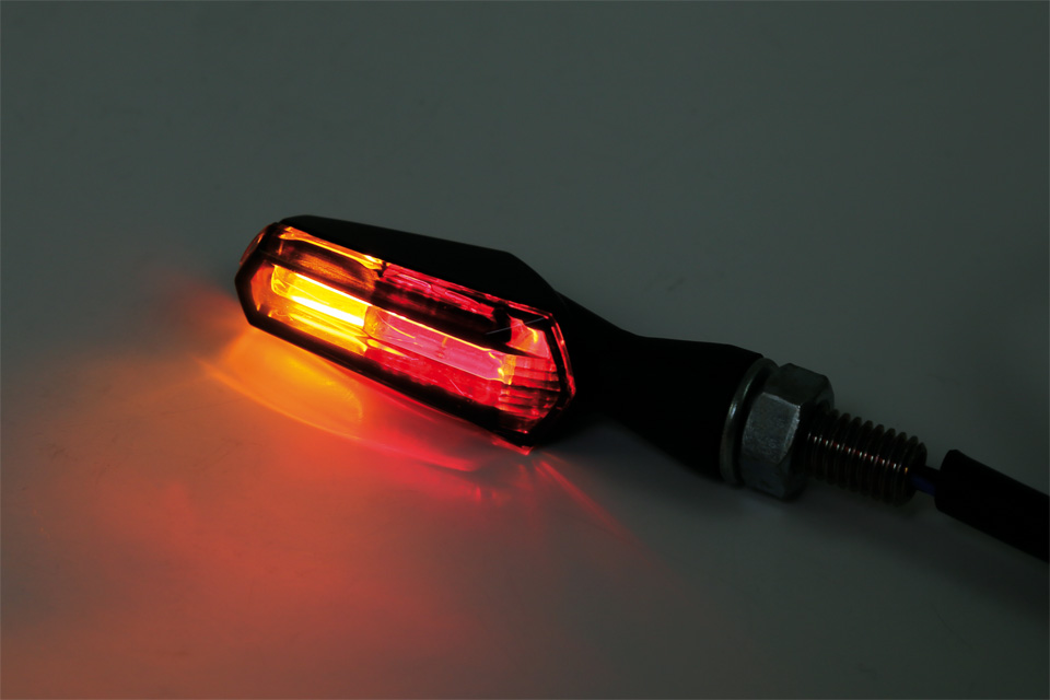 shin_yo Światło tylne LED/flasher SCURO, szkło przyciemniane