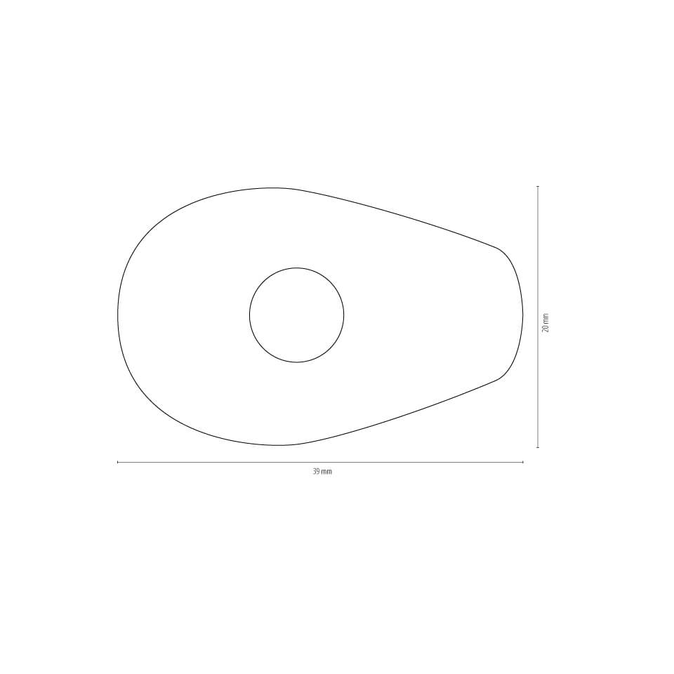 shin_yo Montageplatten INDY SPACER für div. YAHMAHA, Set