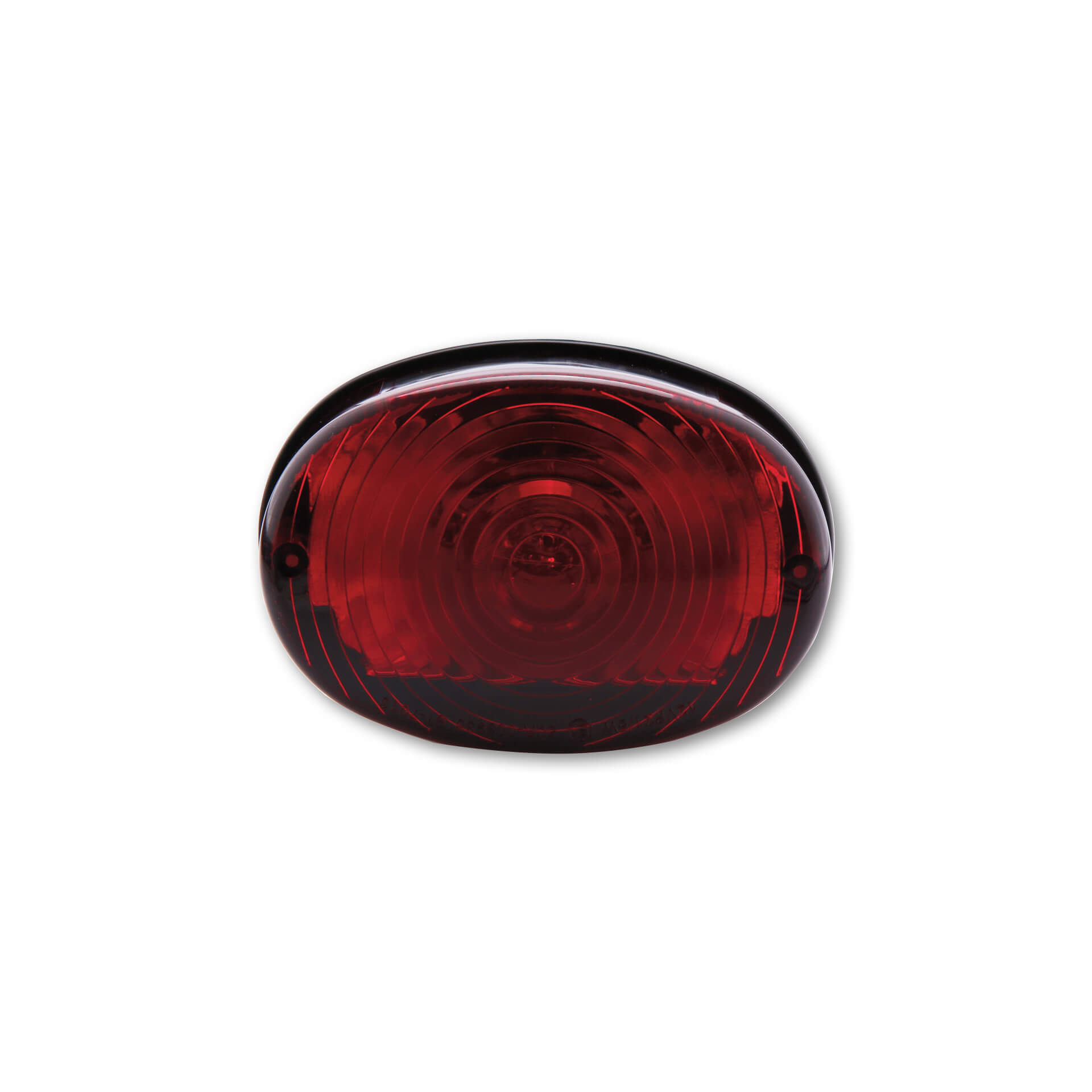 shin_yo Universal Rücklicht OVAL, rotes Glas